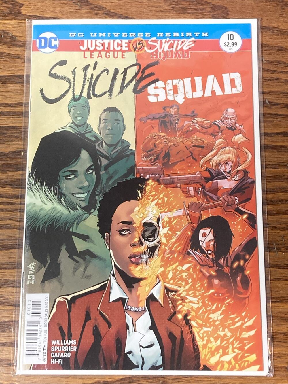 Justice League vs Suicide Squad #10 (2017) DC Rebirth Williams Spurrier Cafaro.
